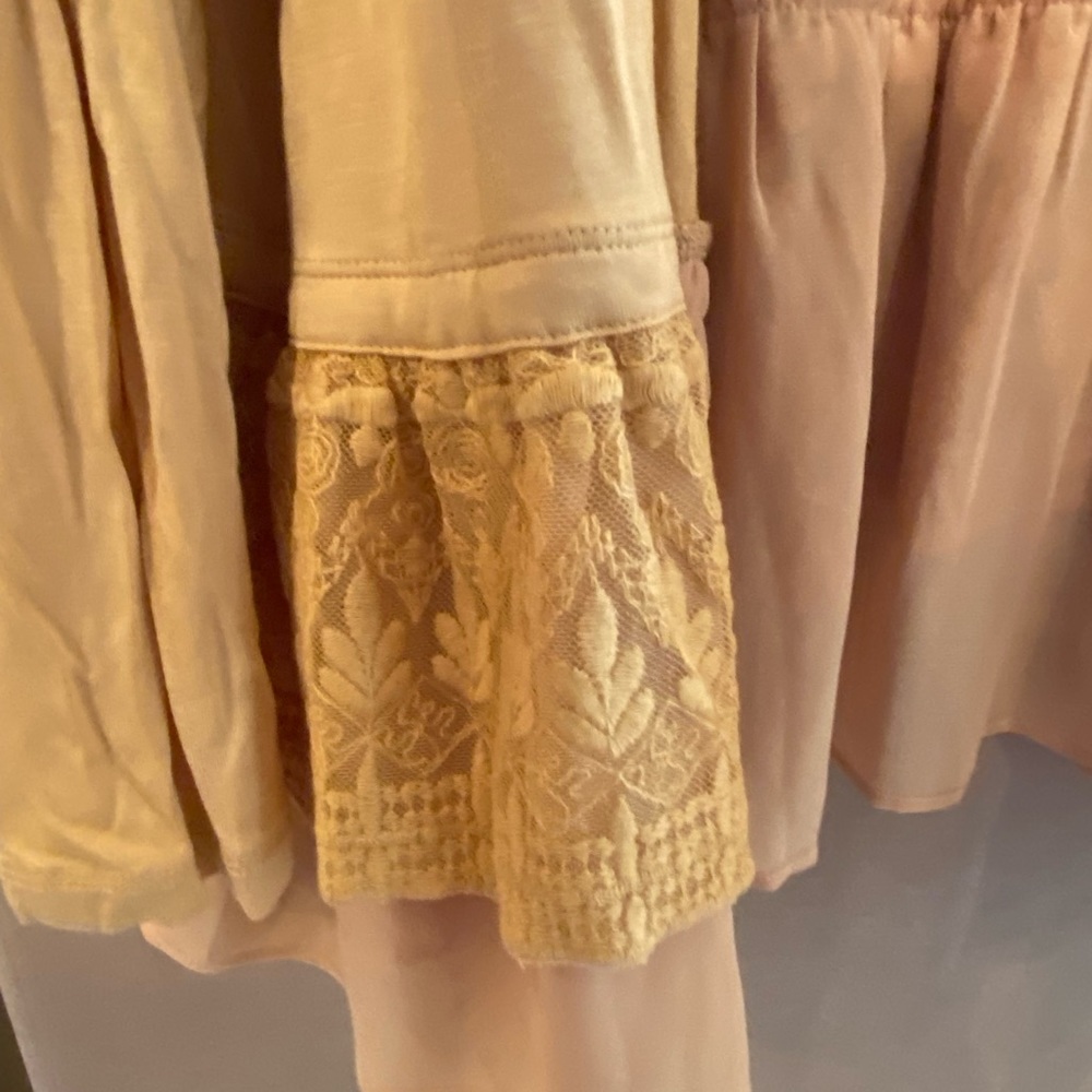 LOGO by Lori Goldstein Yellow cardigan